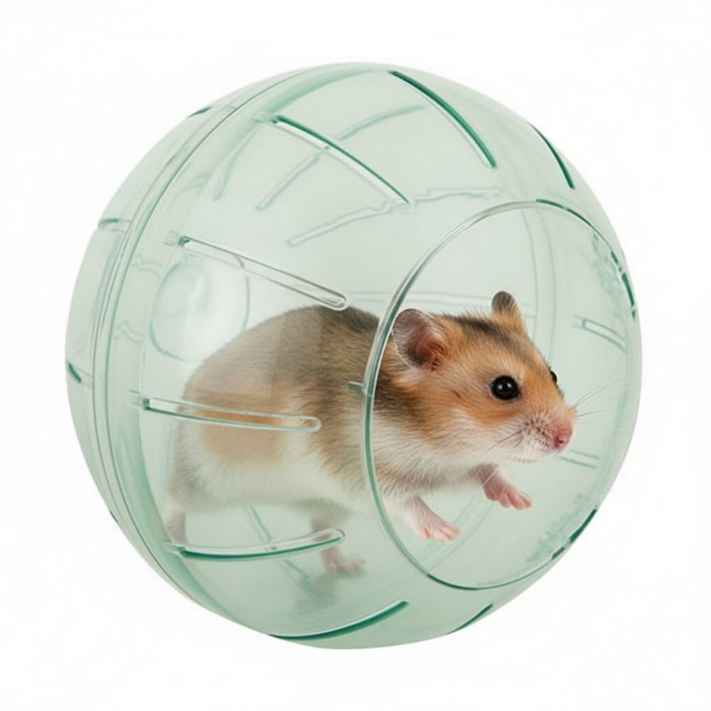 Full Cheeks NIB Small Animal 7" Green Adventure Exercise Ball - Picture 5 of 8